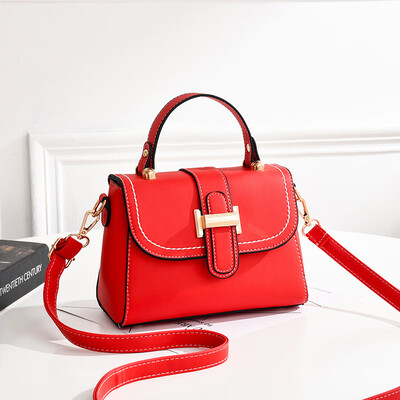 

10 pieces from the batch Korean female bag student fashion handbag casual wild square bag shoulder bag Messenger bag