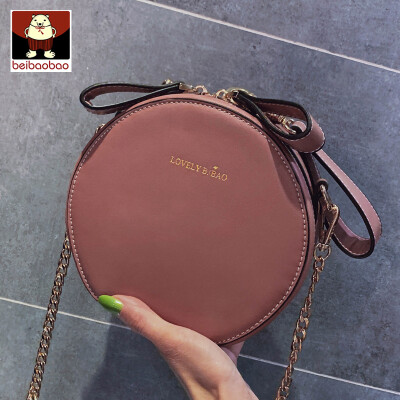 

Ins new small bag 2019 new Korean version hand-held small round bag 100 lap chain single shoulder oblique satchel bag