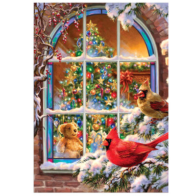 

〖Follure〗Full Drill Christmas Street DIY 5D Diamond Painting House Cross Stitch Kits Home