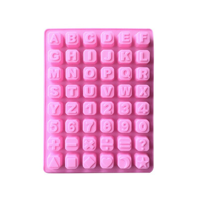 

New Number Letter Shape Silicone Cake Decoration Fondant Cake 3D Food Grade Soap Chocolate Moulds