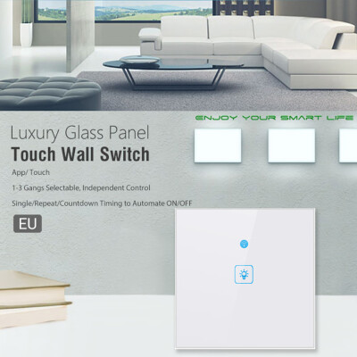 

〖Follure〗EU Smart WiFi One Button Switch Switch For Amazon AlexaGoogle Home App Control