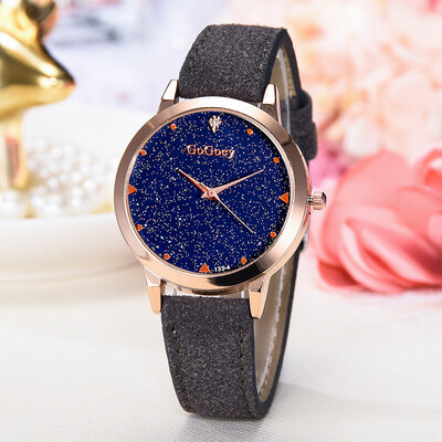 

RM Fashion Simple Without Numeral Scale Starry Dial Dial Quartz Female Watch