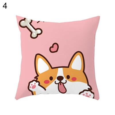 

Cartoon Animal Throw Pillow Case Cushion Cover Sofa Bed Car Home Decor for Kids