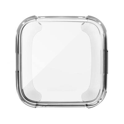 

Ultra-thin Plating TPU Case Watch Cover for Fitbit Versa Full Protection