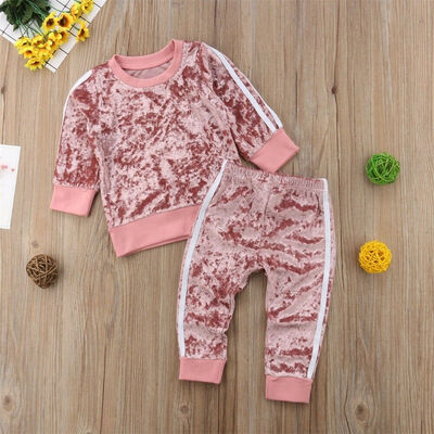 

Toddler Baby Girl Clothes Sweatshirt Tops Pants Infant Outfit Sets Tracksuit Set