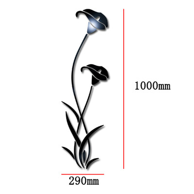 

〖Follure〗3D Diy Flower Shape Acrylic Wall Sticker Modern Stickers Decoration
