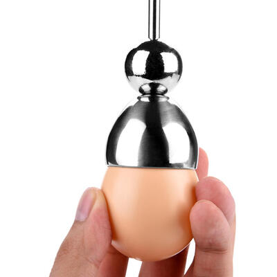 

304 Stainless Steel Egg Topper Opener with Metering Ball for RawBoiled Eggs Kitchen Gadgets Kitchen Gadget Egg Cracker