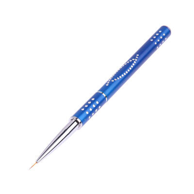 

Nail Art Brush Metal Handle Liner Painting DIY Manicure UV Gel Beauty Pens