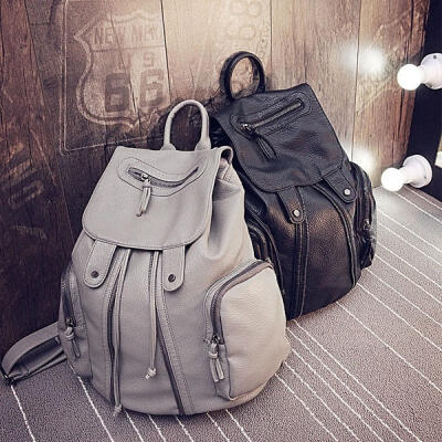 

Fashion Women&39s Leather Travel Satchel Shoulder Backpack School Rucksack Bags