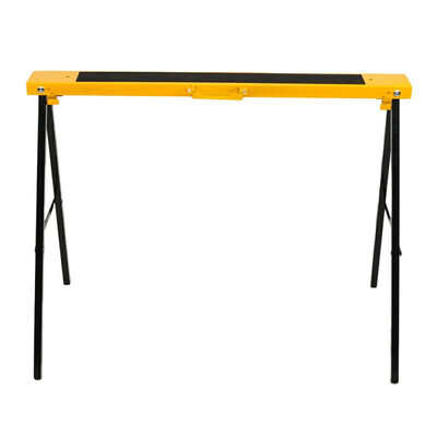 

2 PCS Telescopic Workbench Folding Saw Horse Steel Sawhorse