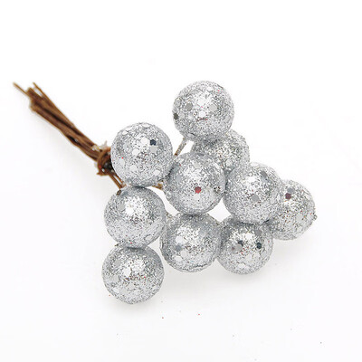 

10pcs Glitter Ball Christmas Tree Hanging Strings Party Birthday Decorations