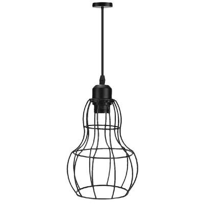 

Chandelier E27E26 Bulb Light Iron Vintage Industrial Bar Restaurant Night Light LED Brightness Light Decoration Black