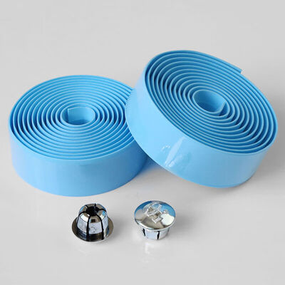 

2 Handlebar Tape Cork Grips Cycling Road Bicycle Bike Wrap Tapes & 2 Bar Plugs