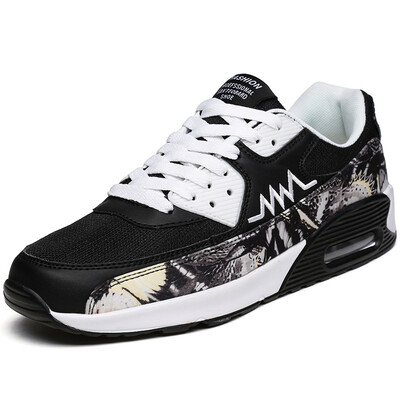 

Autumn&winter Korean sports cushion shoes mens tide shoes shoes shock absorption low help students A-Gump casual running mens shoes