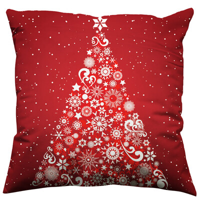

Tailored Cotton Linen Christmas Pillow Case Sofa Car Throw Cushion Cover Home Decor