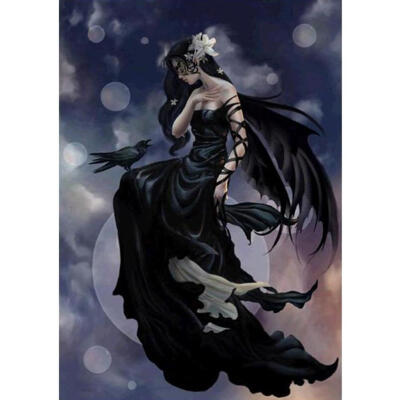 

5D DIY Full Drill Diamond Painting Black Beauty Cross Stitch Embroidery Kit