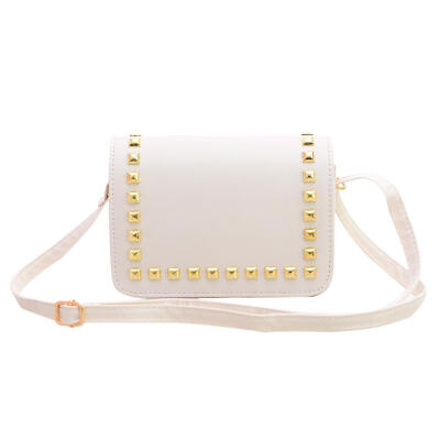 

Fashion Women Sling Shoulder Messenger Bag PU Leather Rivet Crossbody Bags