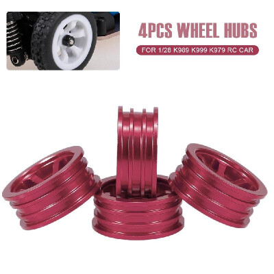 

4PCS Metal Wheel Hub 128 RC Car Wheel Kit for WLtoys K989 K999 K979 RC Car Accessories