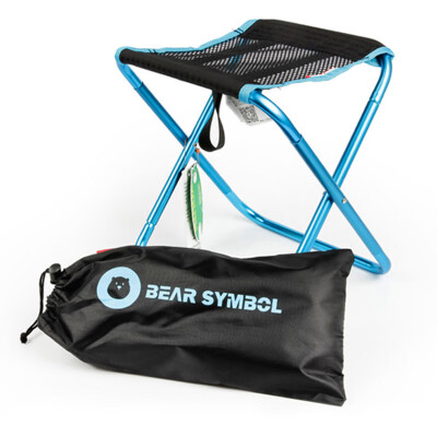 

Folding Fishing Chair Picnic Stool Outdoor Portable Seat Backpacking SL