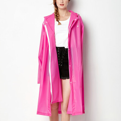 

〖Follure〗Womens Rain Jacket Outdoor Zipper Waterproof Windproof Coat Outwear