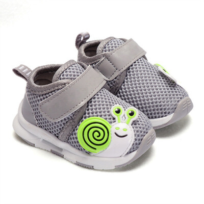 

Baby Shoes Spring Autumn Children Sports Shoes Baby Cartoon Small Snail Mesh Soft Bottom Casual Shoes