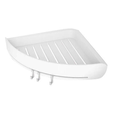 

Bathroom Shelf Shower Shampoo Soap Triangle Rack Cosmetic Storage Organizer