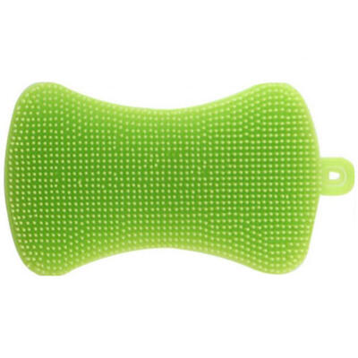 

Greensen Green Silicone Bowl Dish Brush Multi-Purpose Kitchen Cleaning Tableware Washing BrushesDish Brush Bowl Brush