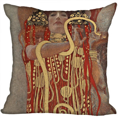 

Gustav Klimt Hot Sale Pillow Case High Quality New Years Pillowcase Decorative Pillow Cover For Wedding Decorative Christmas 35x35CM 35x35CM 35x35CM