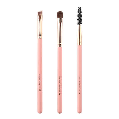 

3pcs Professional Eye Makeup Brushes Set Eyebrow Eyeshadow Eyelash Brush