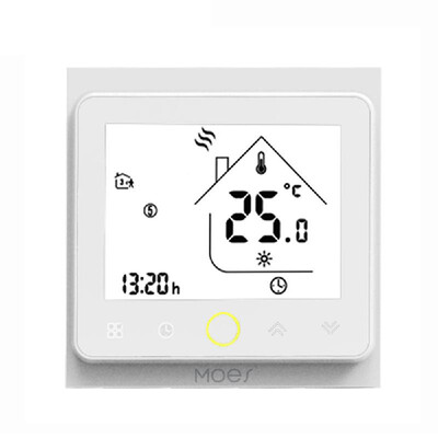 

MOES Wi-Fi Smart Thermostat Temperature Controller APP Control 16A Compatible with Alexa Google Home Electric Heating for Home