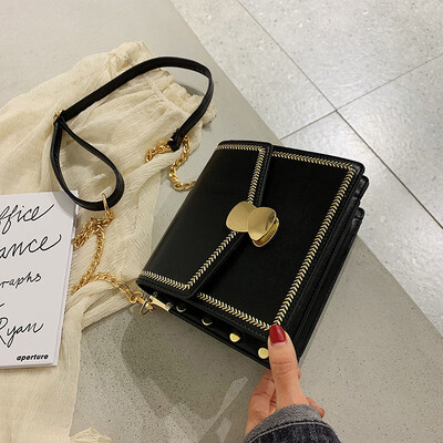 

Summer bag handbags new 2019 summer small fresh slanting chain bag small fashion single shoulder small square bag