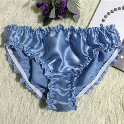 

UK Womens Briefs Underwear Knickers Lady 100 Silk Lace Panties Bikini Lingerie