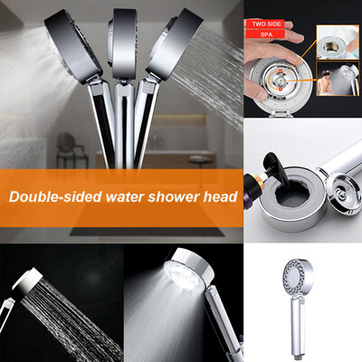 

〖Follure〗Handheld Double-sided Adjustable Shower Head SPA Pressurize Filte