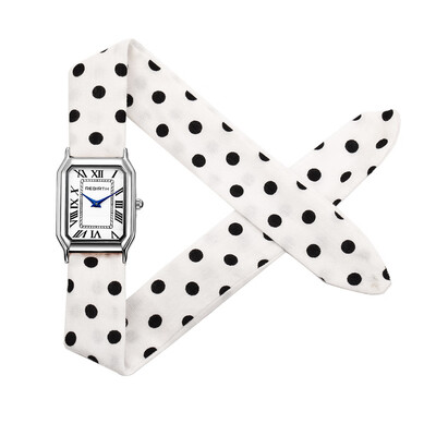 

REBIRTH Li Pofu high quality machine square dial Roman scale straps fashion art clear