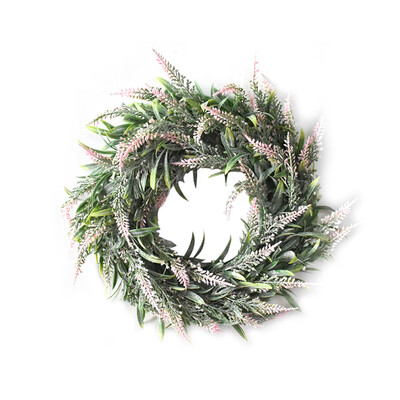

Toponeto Garland Of Household Items Simulates Lavender Wedding Day Celebrations