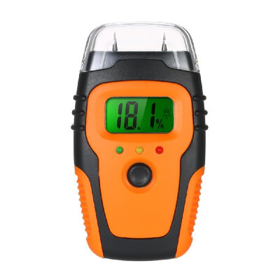 

Handheld LCD Digital Wood Moisture Meter Tester Building Material Moisture Detector Pin-Type No battery