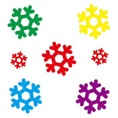 

Toponeto Merry Christmas Window Wall Sticker Decals Snowflake Santa Claus Home Xmas Decor