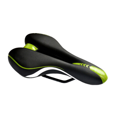 

New Hot Bike Silicone Cushion PU Leather Surface Silica Filled Gel Comfortable Hollow Cycling Seat Shockproof Bicycle Saddle