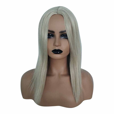 

〖Follure〗Fashion Women Natural Party Cosplay Gold Wave Sexy Curly Wavy Synthetic Wigs