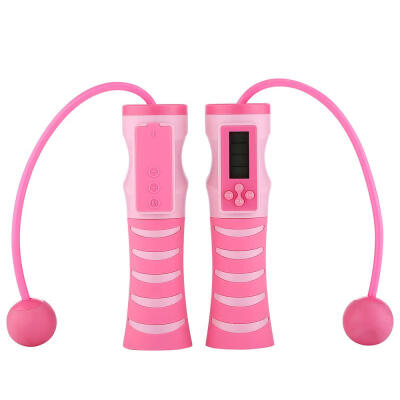 

Wireless Bluetooth Speakers Sport Electronic Rope Skipping Smart Pedometer Fitness Equipment TF Card Music Player