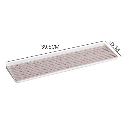 

Household Kitchen Organizer Double Layer Dish Tray Drainer Plastic Water Cup Fruit Vegetable Drying Rack Washing Holder Tray