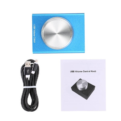 

USB Volume Control Computer Speaker Audio Volume Controller Adjuster with One Key Mute Function