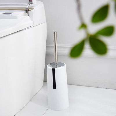 

Gobestart Stainless Steel Long Handle Toilet Brush Bathroom Tool