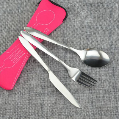 

Kitchen Food Tool Restaurant Tableware Environment Friendly Fork Knife Spoon