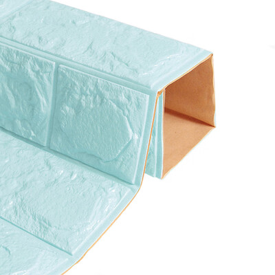 

DIY PE Foam 3D Fashion Brick Self-adhesive Wall Sticker Baseboard Decor