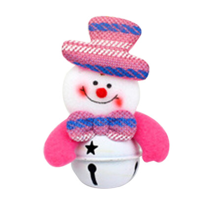 

Lovely Santa Elk Snowman Doll Christmas Bells Christmas Tree Hanging Pendant Xmas Home Party Ornament Christmas Decoration