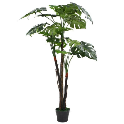 

Artificial Monstera Plant with Pot 512" Green