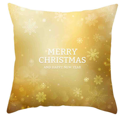 

Siaonvr Christmas Pillow Cover Decor Pillow Case Sofa Waist Throw Cushion Cover