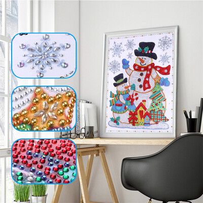 

Siaonvr Special Shaped Diamonds Painting DIY 5D Partial Drill Cross Stitch Kits Crystal