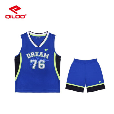 

QILOO Basketball set children summer sweat absorption comfort breathable 11238